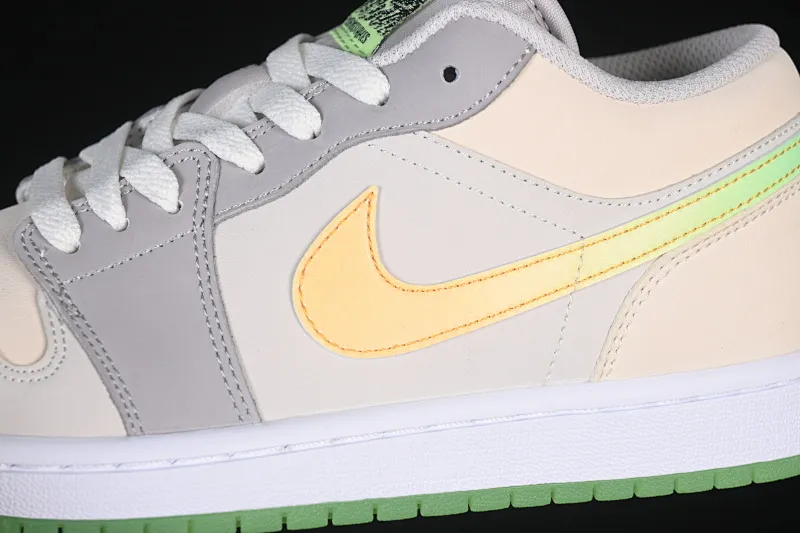 All categories Air Jordan Jordan series basketball shoes Air Jordan 1 Low Air Jordan 1 Low "Tokyo Bio Hack" AJ1 Joe 1 light gray color matching low-top cultural casual sneakers HQ2030-001